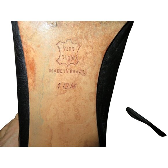 Enzo Angiolini Saddle Oxford Two Toned Brazilian Leather Pumps size 10 - Picture 6 of 10